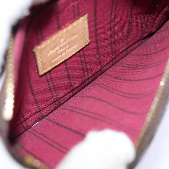 LOUIS VUITTON Monogram Neverfull PM Pouch LV Auth 72141 - Picture 11 of 16